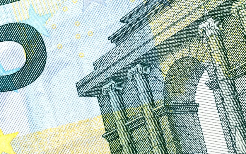 Euro-Geldschein – Sinnbild für Vermögensbildung